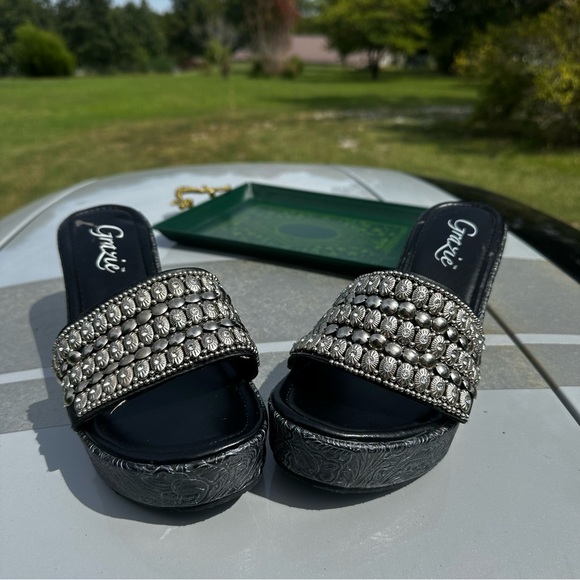 Grazie Y2K clog Sandle || Size 9 - Picture 2 of 9